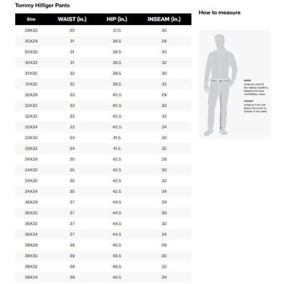 Tommy Hilfiger Mens Modern Fit Pure Linen Comfortable Pants Red Size 44x32 NWT - Picture 5 of 5